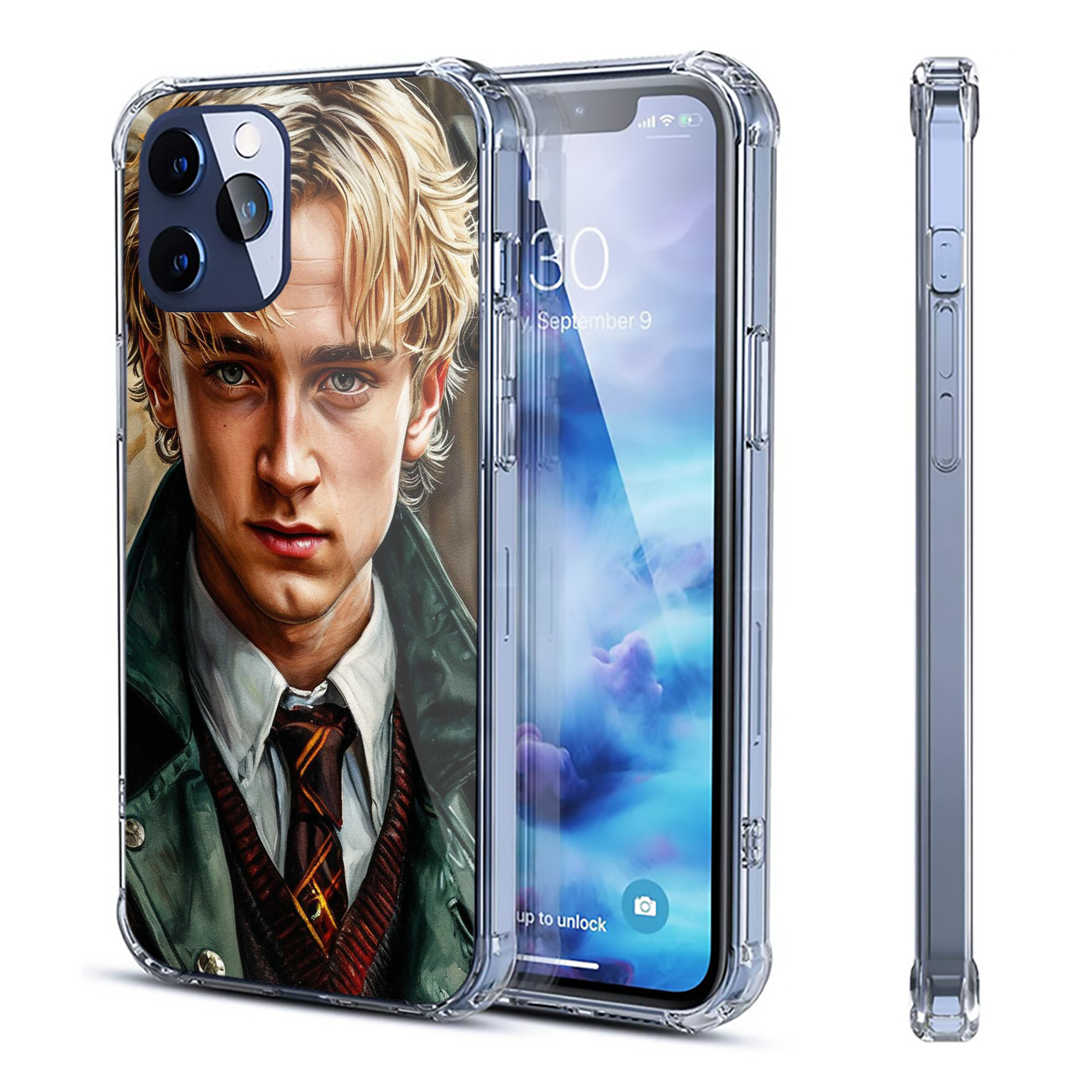 （画像用） Harry Potter ハリー・ポッターシリーズ 【iPhone 12シリーズ対応】透明スマホケース（クリアソフトケース）